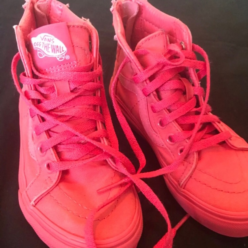 Girls Vans Size 11.5- Two Pairs